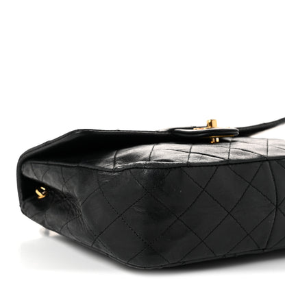 Chanel Lambskin Quilted Small Single Flap Bag Black 9 of 10