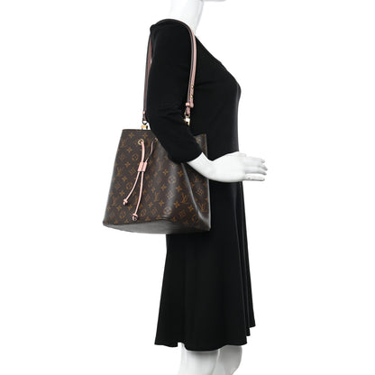 Louis Vuitton Monogram Neonoe MM Rose Poudre 2 of 10