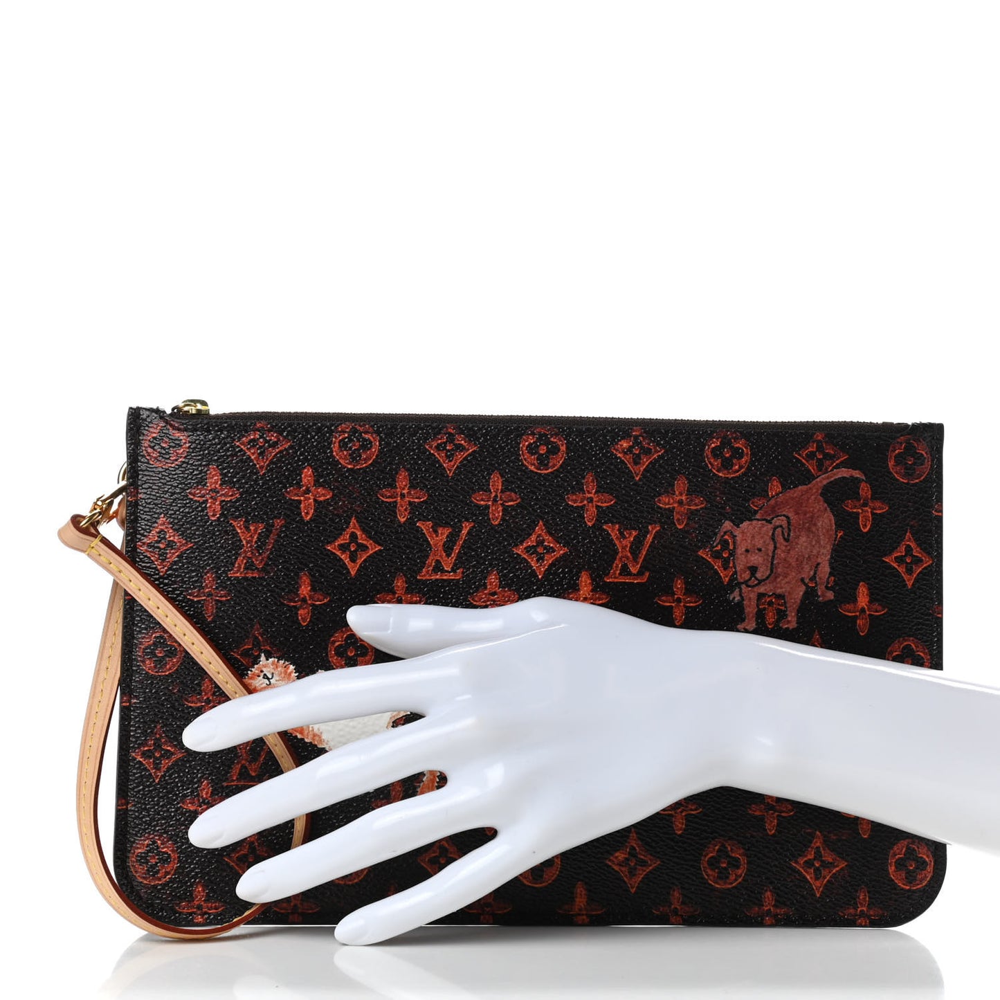 Catogram Neverfull MM GM Pochette Marron