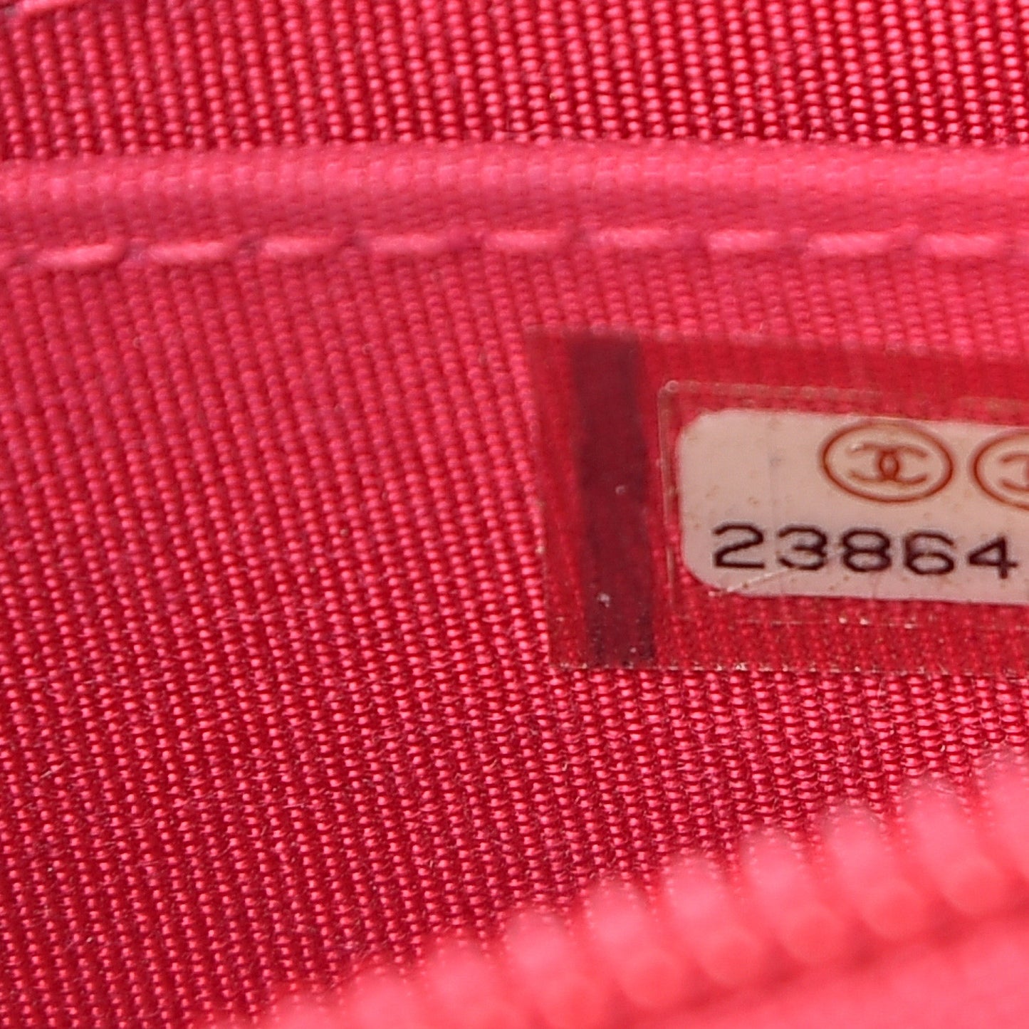 Caviar Quilted Boy Zip Around Coin Purse Wallet Dark Red