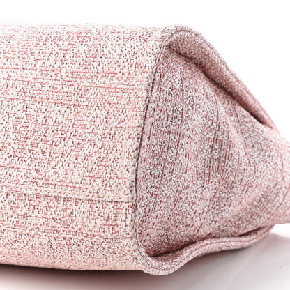 Chanel Straw Lurex Small Deauville Tote Pink 9 of 9