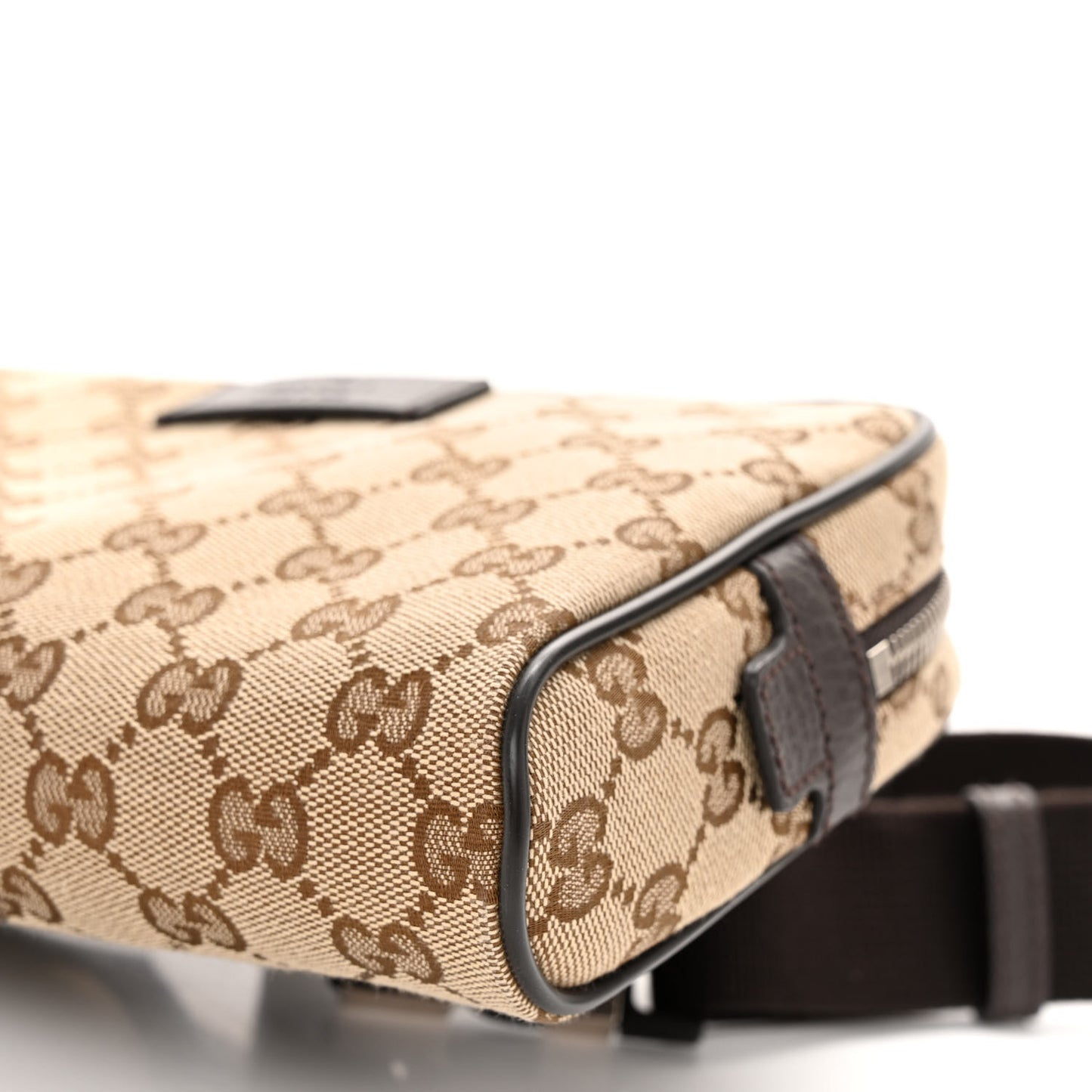 Monogram Belt Bag Dark Brown