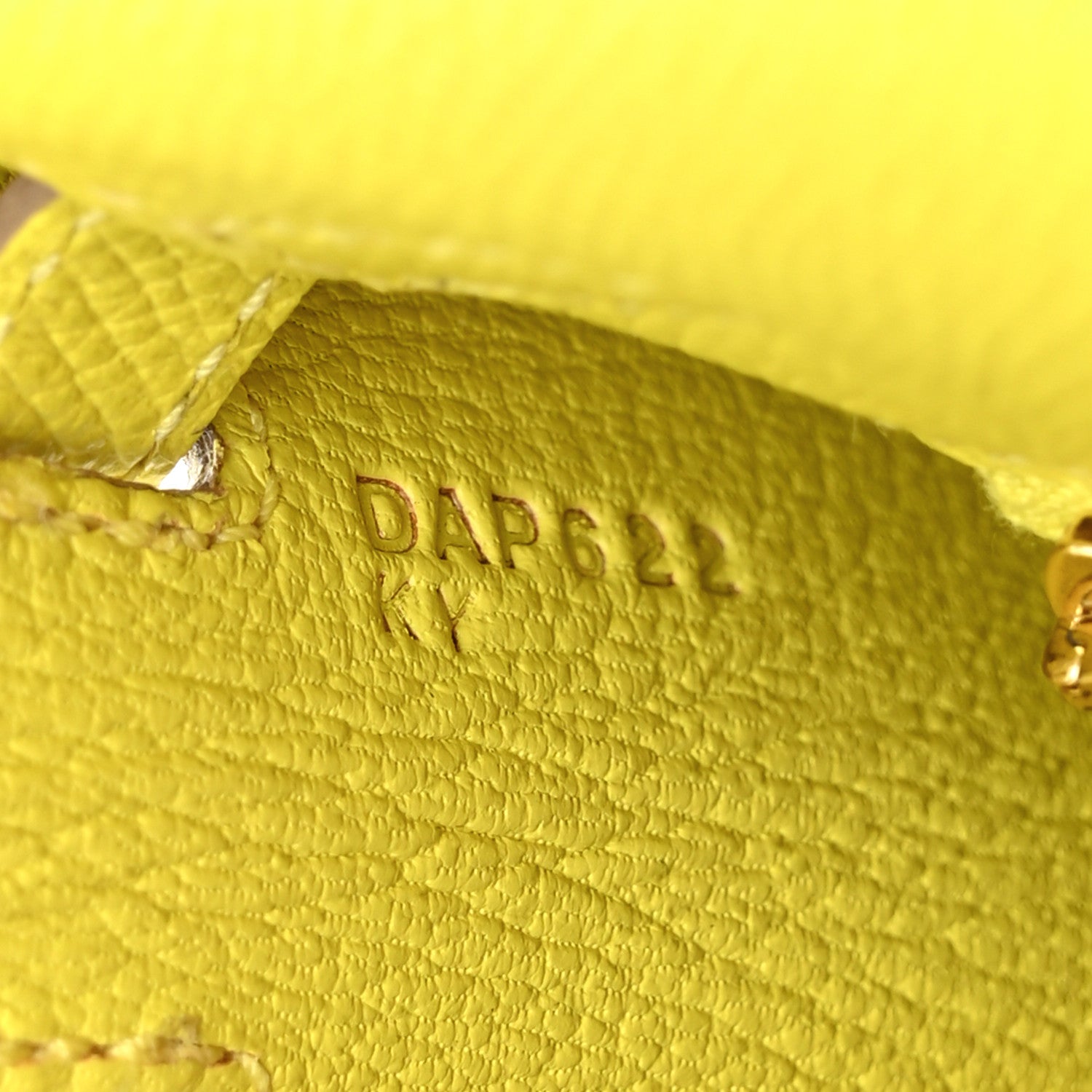 Hermes Epsom Kelly Sellier 25 Lime 7 of 14