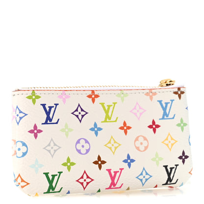 Louis Vuitton LV X TM Monogram Multicolor Key Pouch White 3 of 9