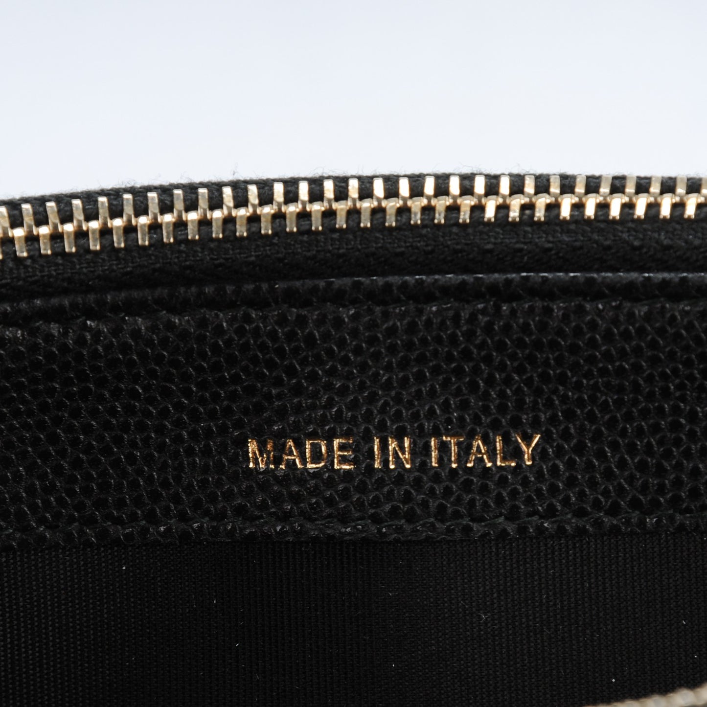 Caviar Quilted Small Boy Clutch With Chain Black