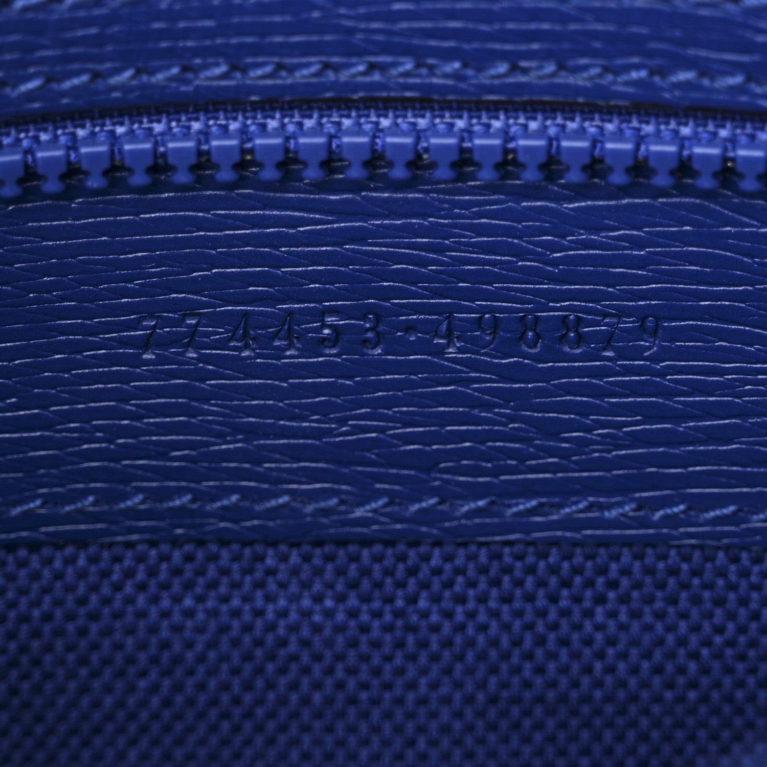 Gucci New Shanghai Calfskin Interlocking G Logo Camera Crossbody Bag Cobalt Blue Orange 7 of 10
