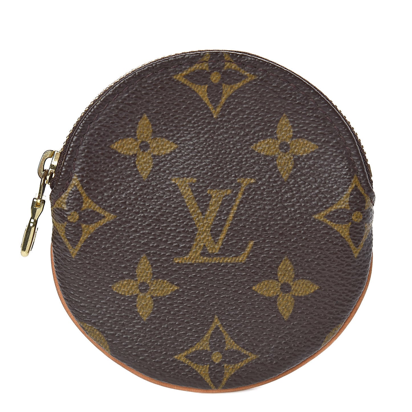 Monogram Round Coin Purse
