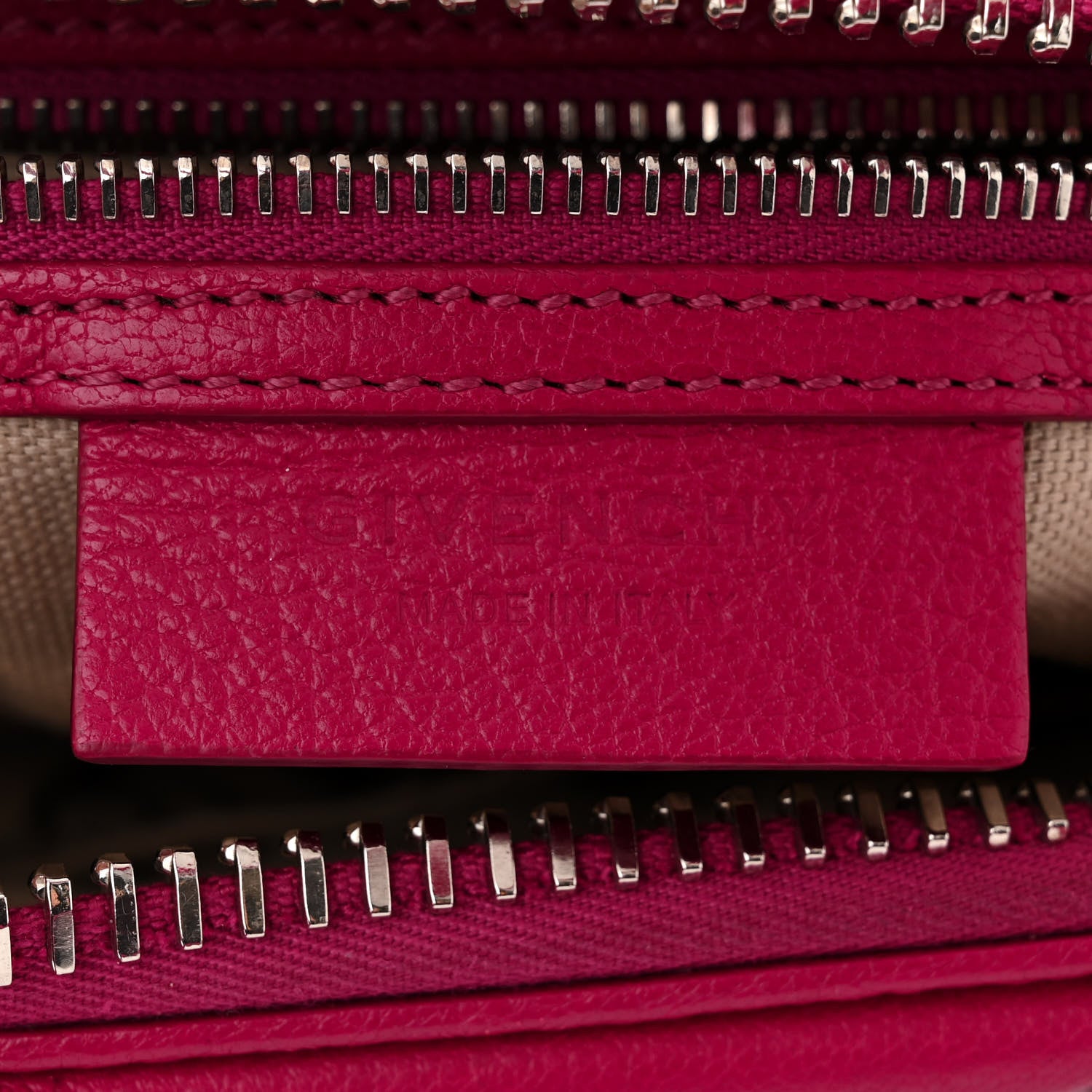 Givenchy Sugar Goatskin Mini Antigona Fushia 6 of 13