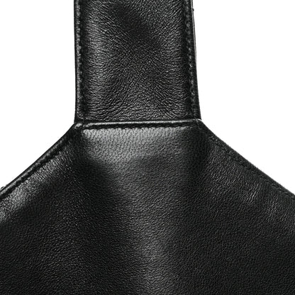 Saint Laurent Lambskin Quilted Maxi Icare Shopping Tote Black 12 of 15