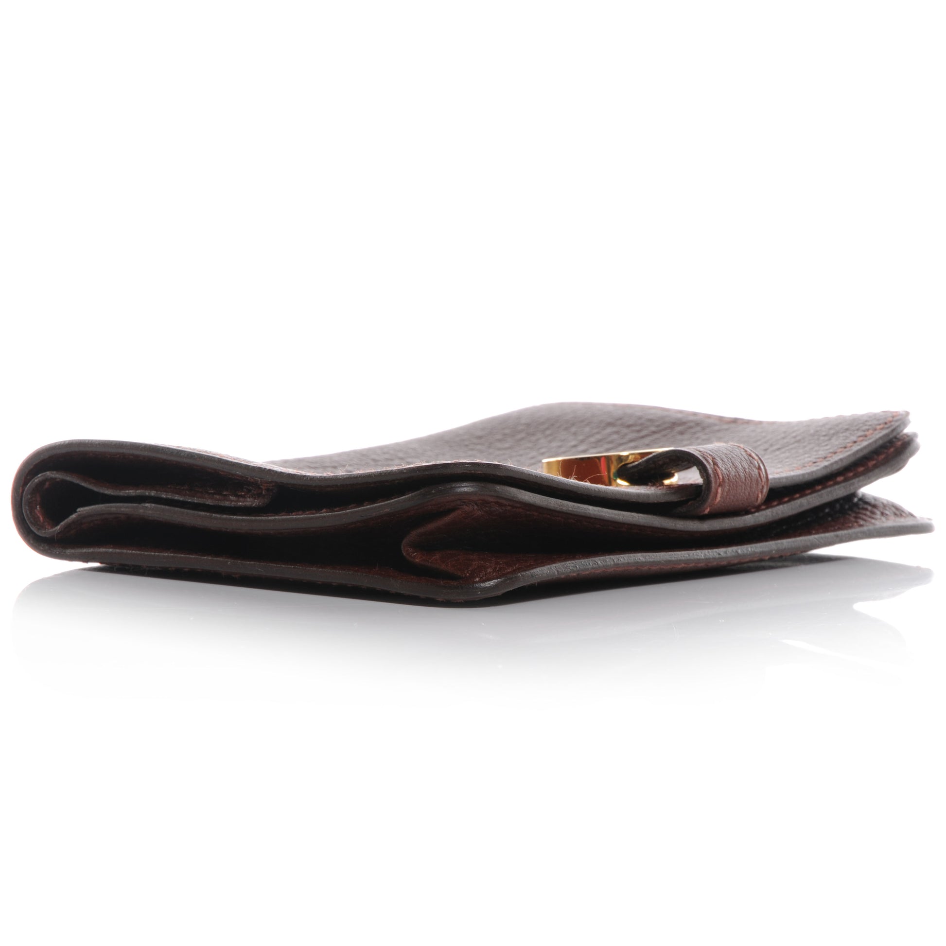Hermes Togo Dogon Card Case Havane 5 of 8