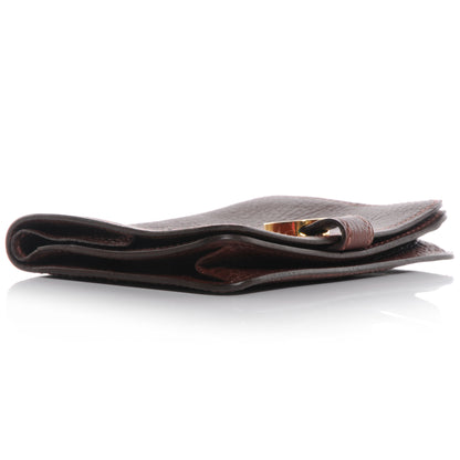 Hermes Togo Dogon Card Case Havane 5 of 8
