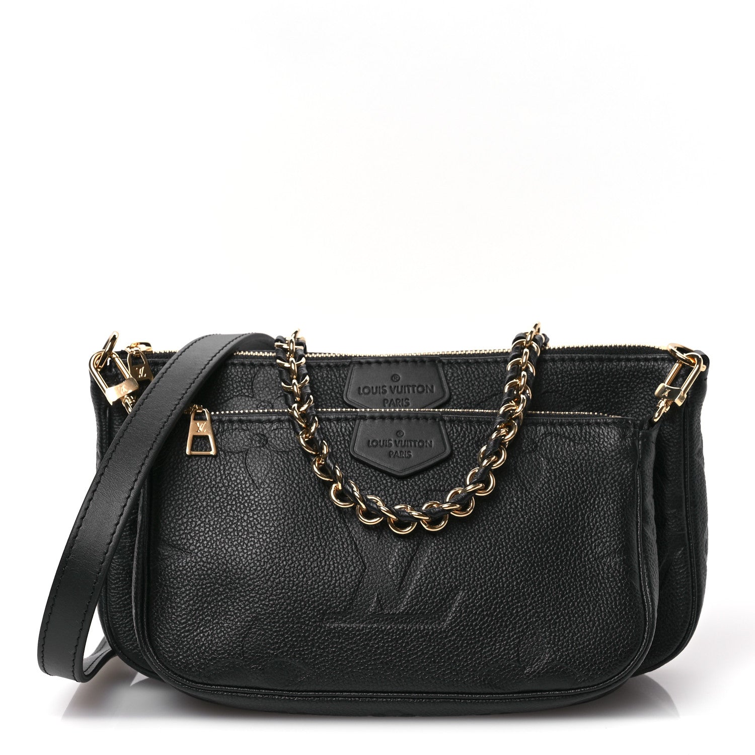 Louis Vuitton Empreinte Monogram Giant Multi Pochette Accessories Black 1 of 9