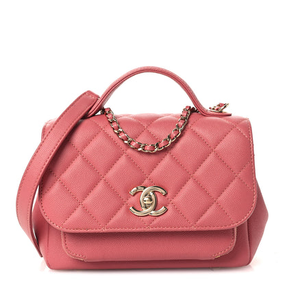 Chanel Caviar Quilted Small Business Affinity Flap Pink 1 of 10