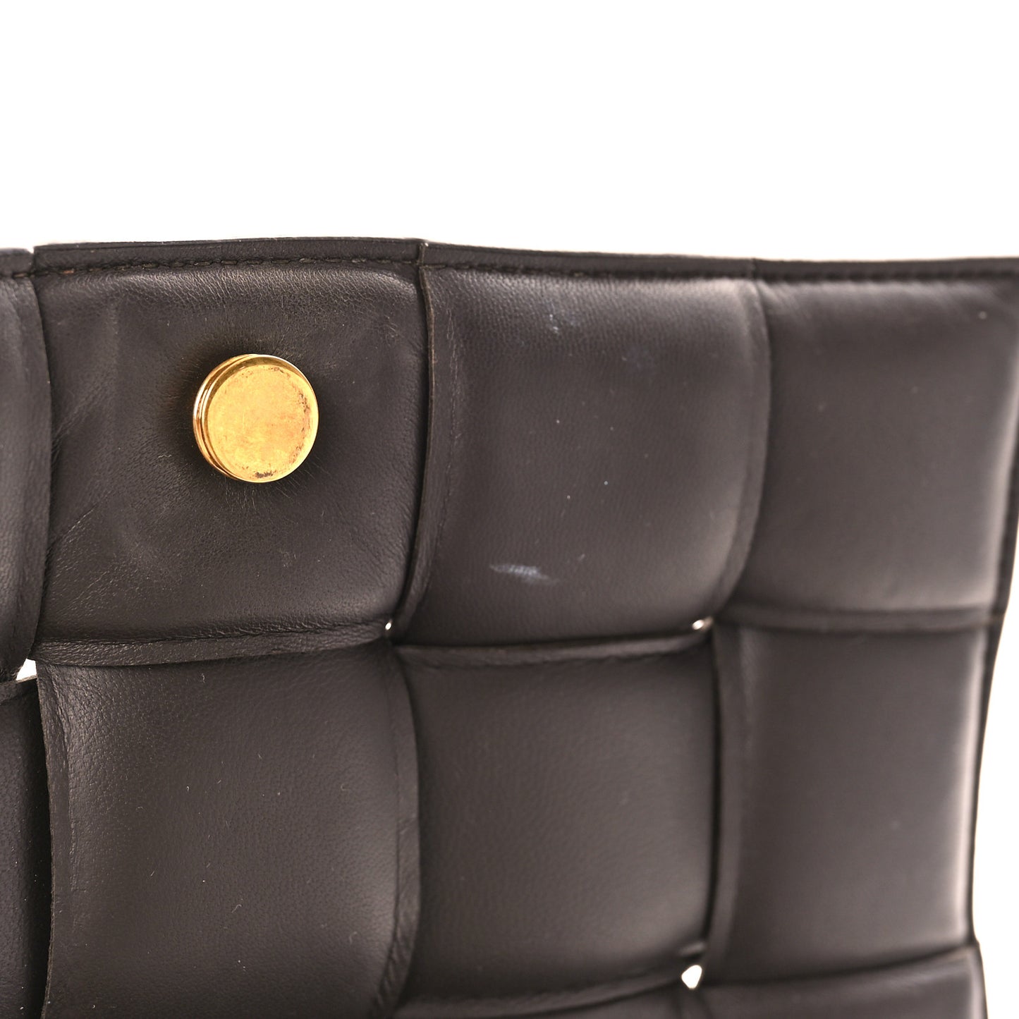 Lambskin Maxi Intreccio Padded Chain Cassette Crossbody Bag Fondant