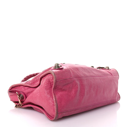 Balenciaga Agneau Giant 21 Rose Gold Hardware City Cyclamen Fucsia 5 of 15