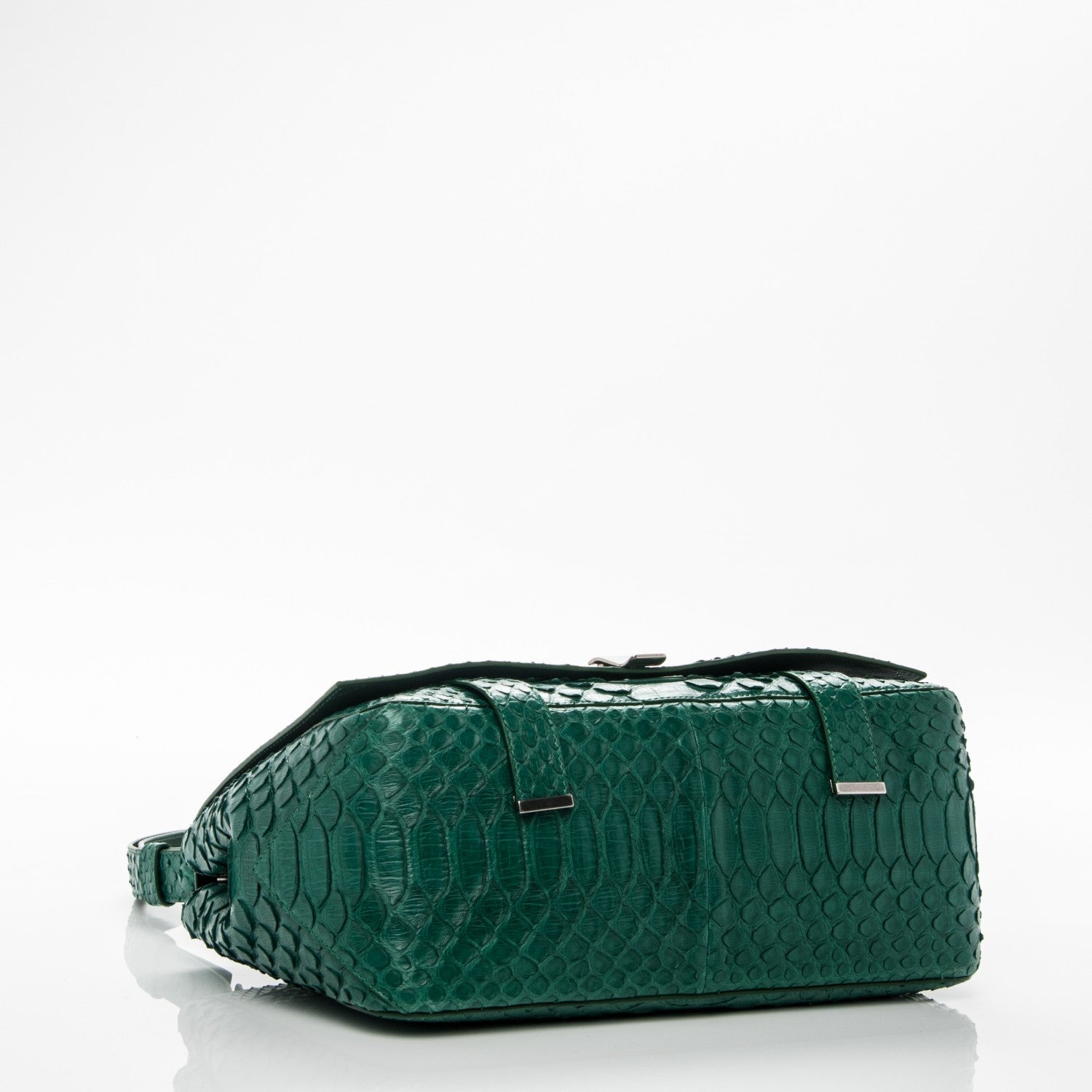 Proenza Schouler Python PS Courier Bag Green 4 of 7