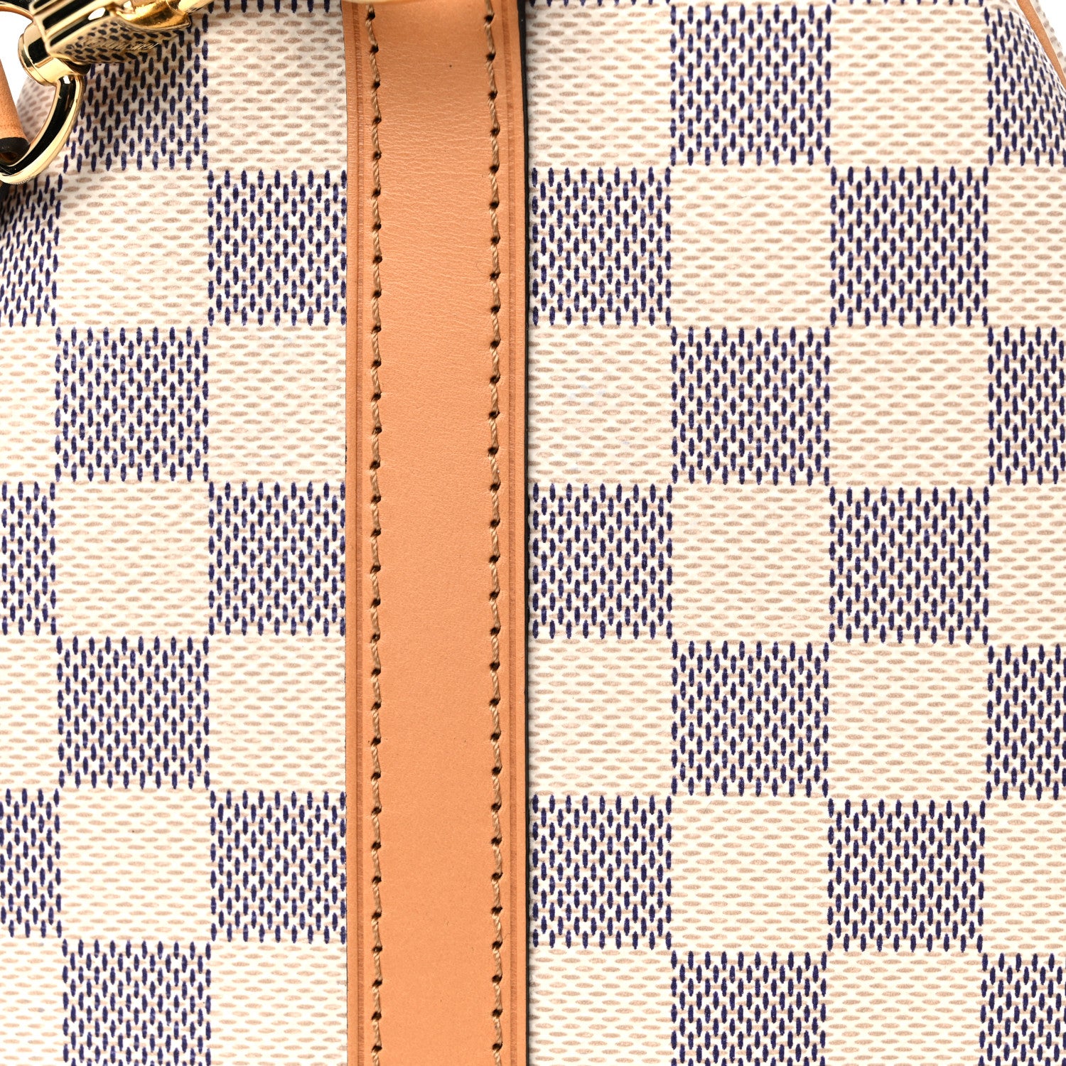 Louis Vuitton Damier Azur Braided Speedy Bandouliere 30 Blue 16 of 17