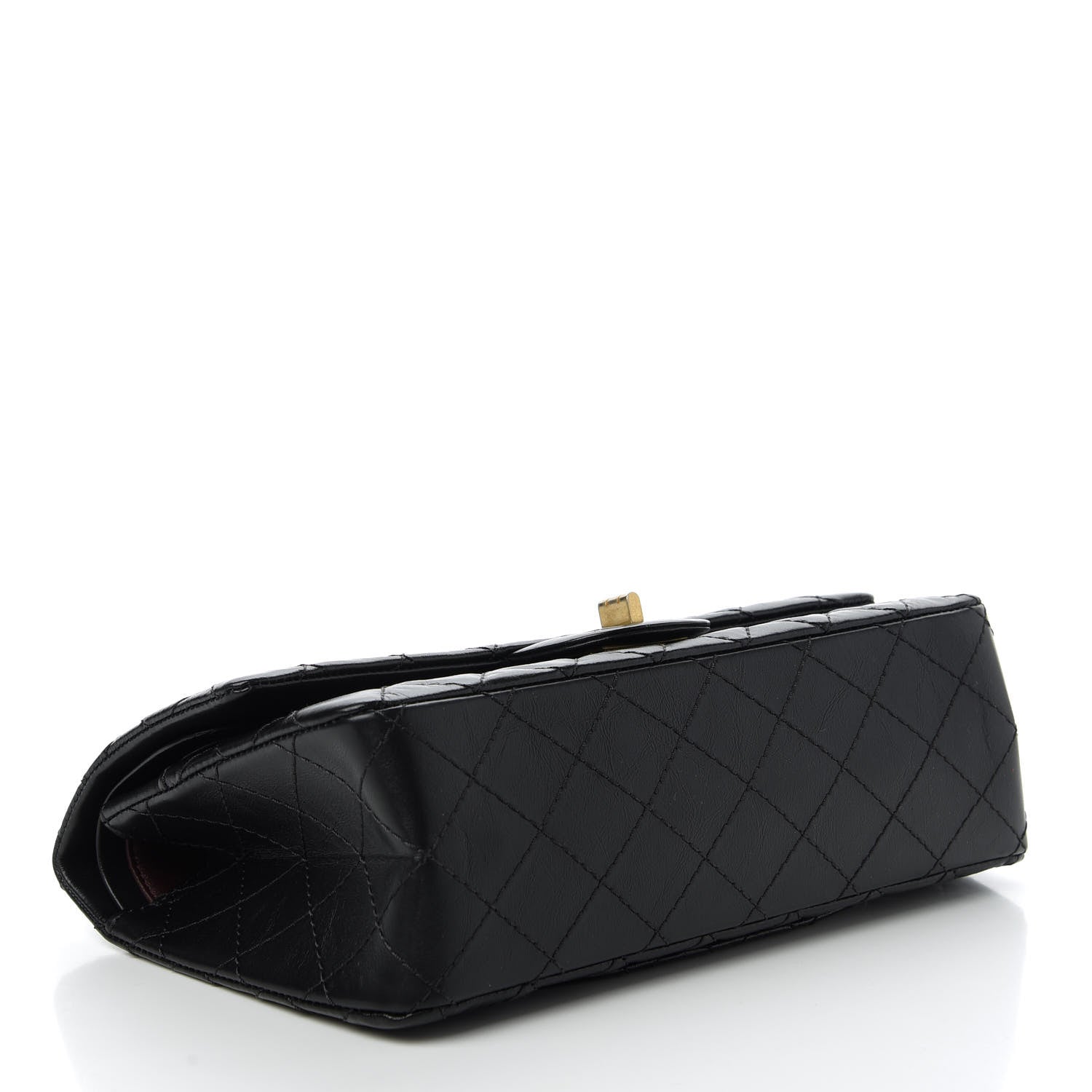 Chanel Aged Calfskin Quilted 2.55 Reissue 225 Flap Black 4 of 10