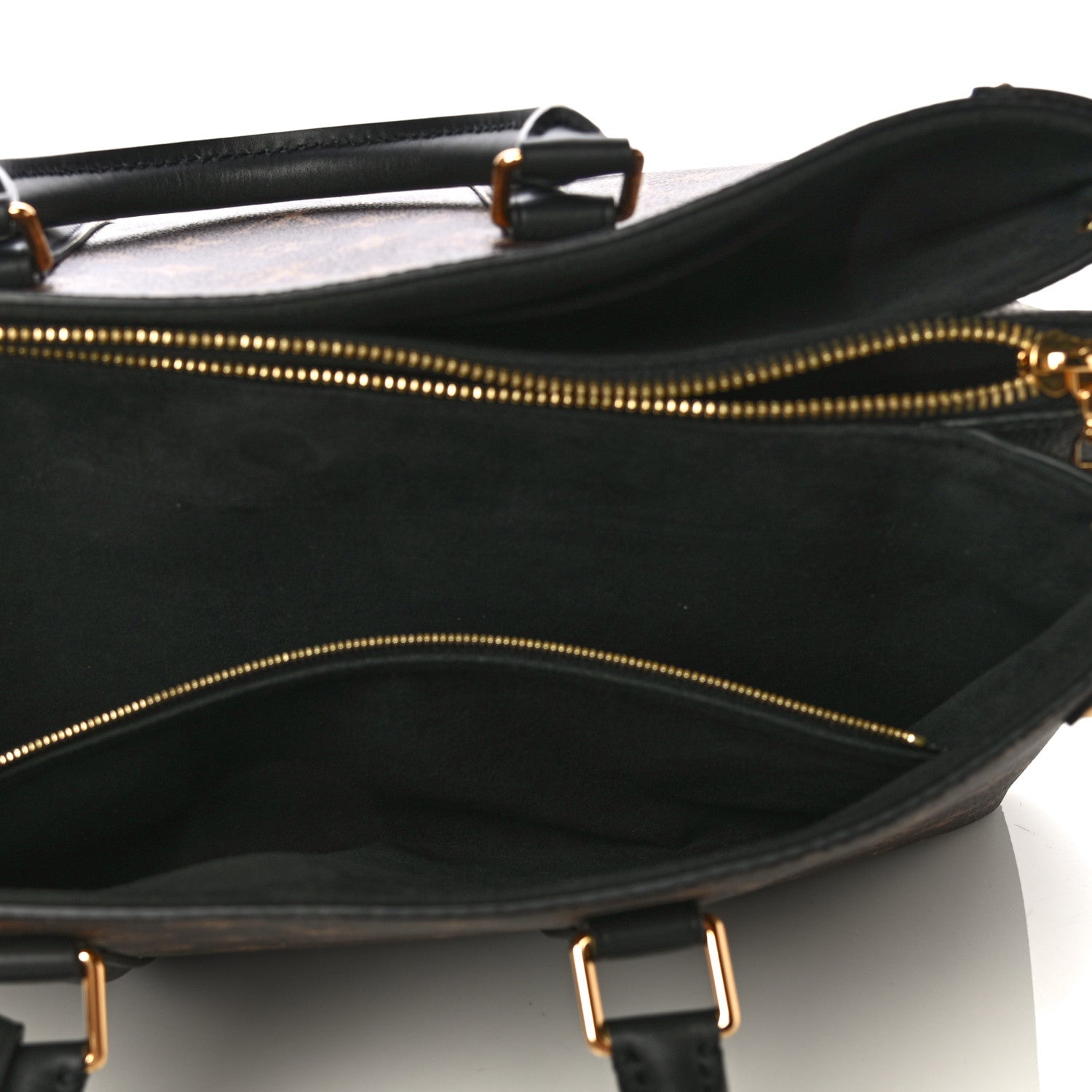 Louis Vuitton Monogram Soufflot MM Black 5 of 9