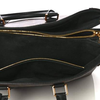 Louis Vuitton Monogram Soufflot MM Black 5 of 9