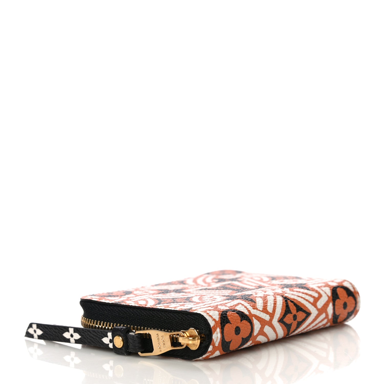 Louis Vuitton Monogram Giant Crafty Zippy Coin Purse Creme Caramel 4 of 10