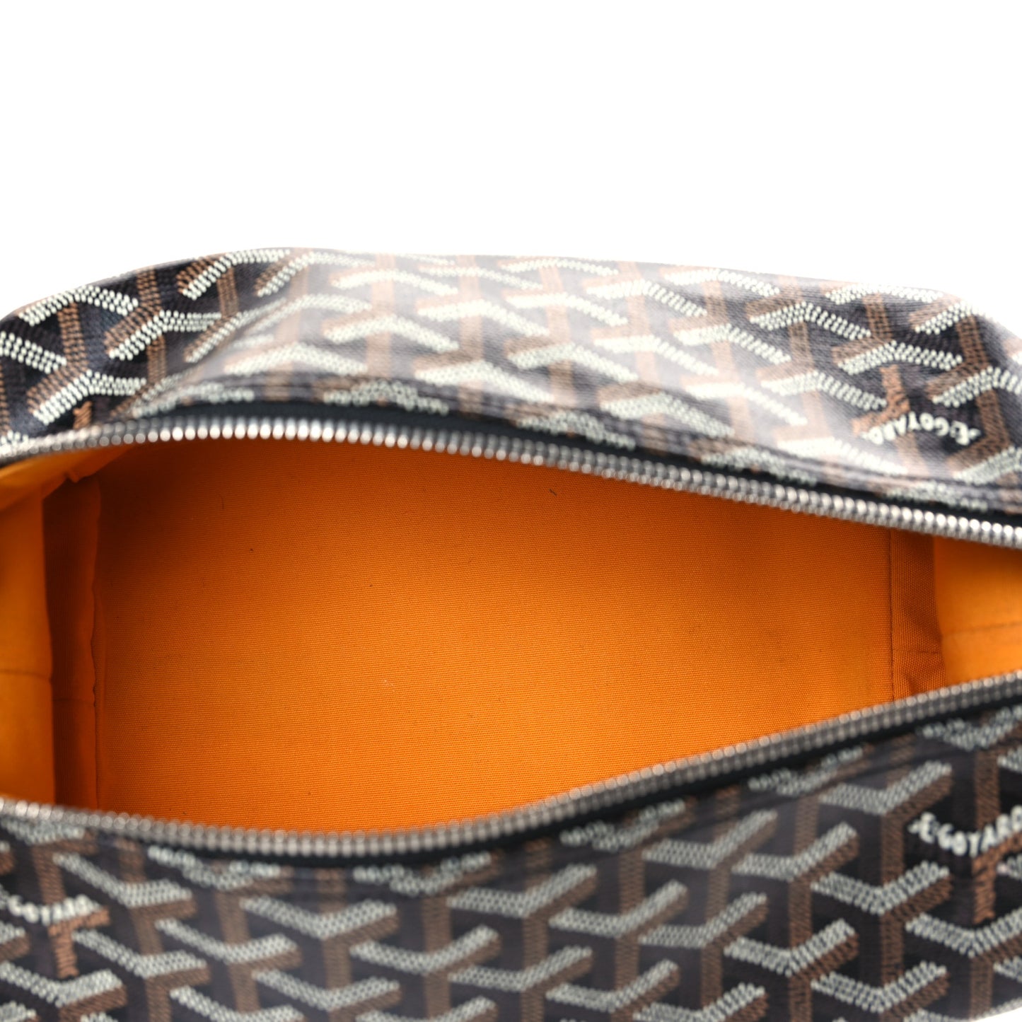 Goyardine Boeing 25 Trousse de Toilette Black