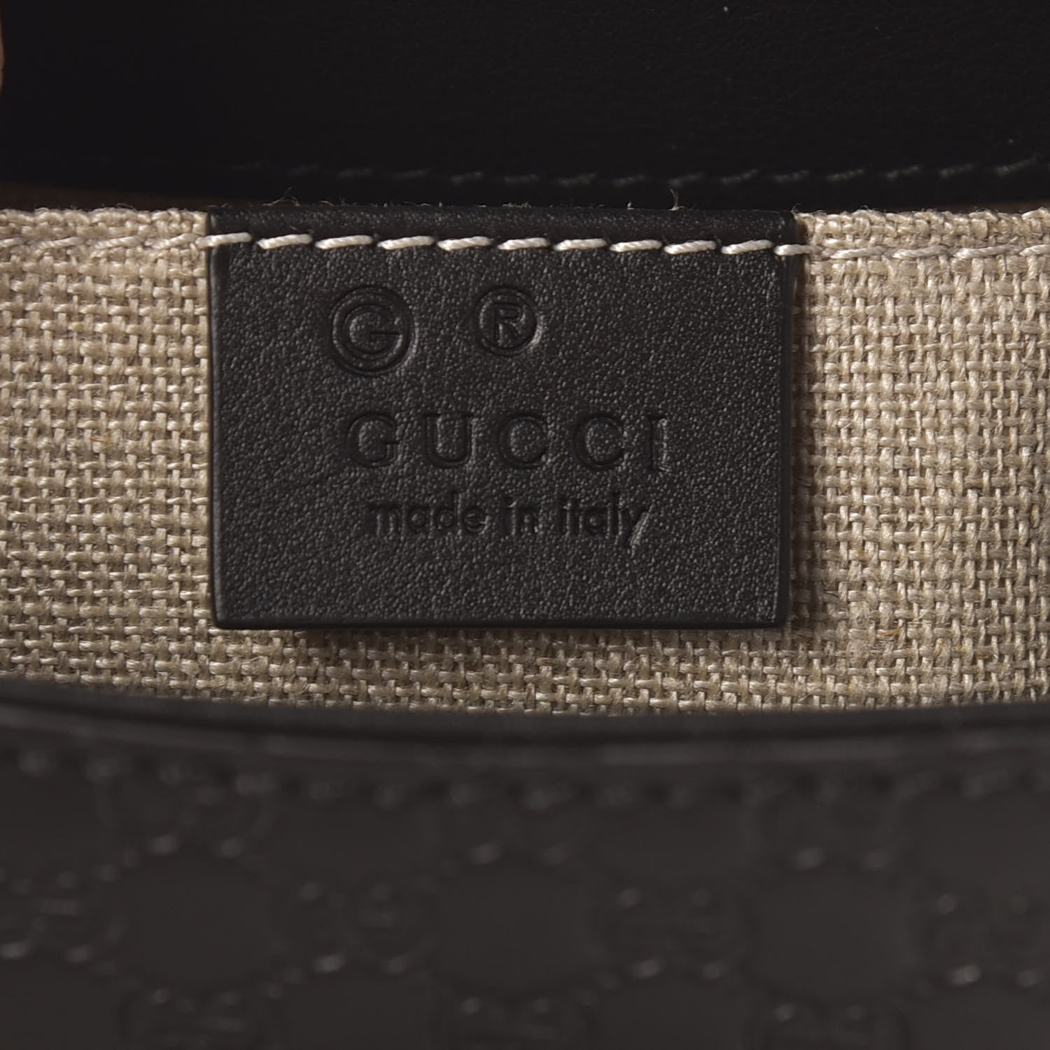 Gucci Microguccissima Medium Emily Chain Shoulder Bag Black 8 of 10