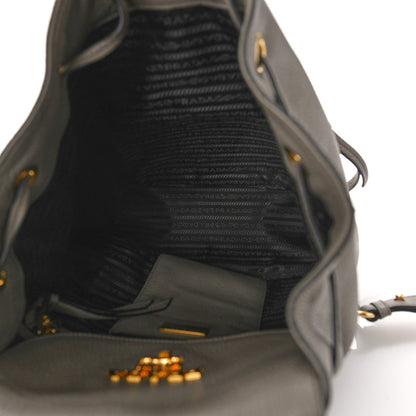 Prada Vitello Daino Backpack Argilla 4 of 7