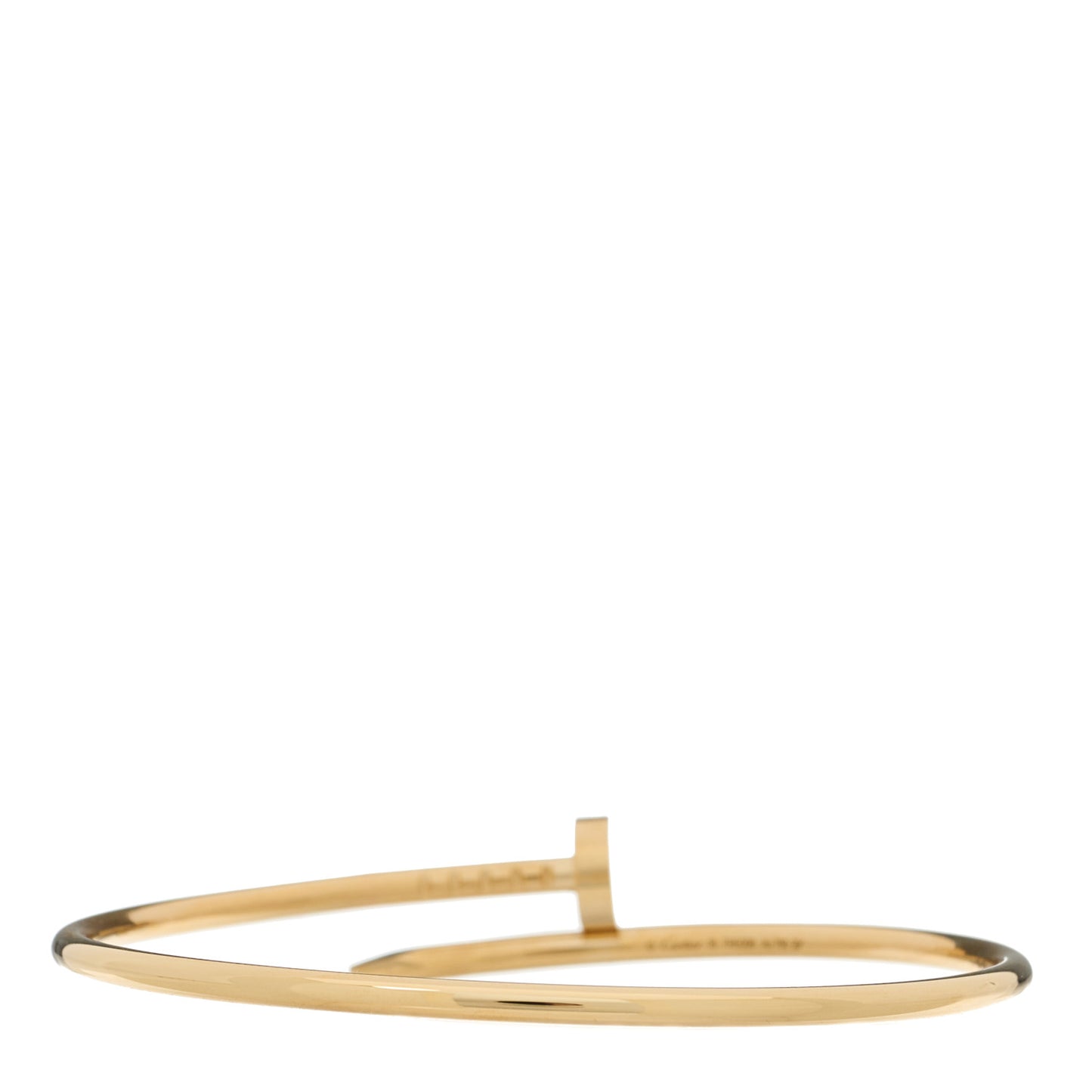 18K Yellow Gold Small Juste Un Clou Bracelet 16