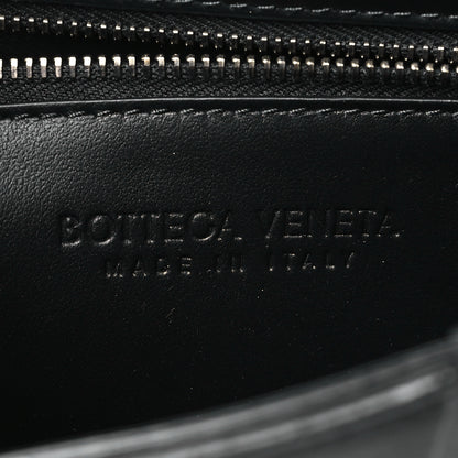 Bottega Veneta Lambskin Maxi Intrecciato Speed Cassette Crossbody Bag Black 6 of 10