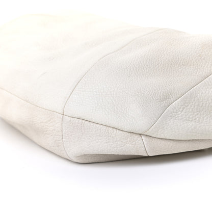 Prada Deerskin Tamponato Hobo White 7 of 15