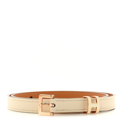Hermes Epsom 15mm Pop H Belt 65 Craie 1 of 8