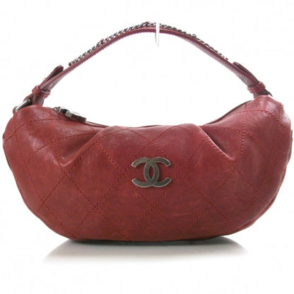 Chanel Caviar Outdoor Ligne Hobo Red 1 of 12