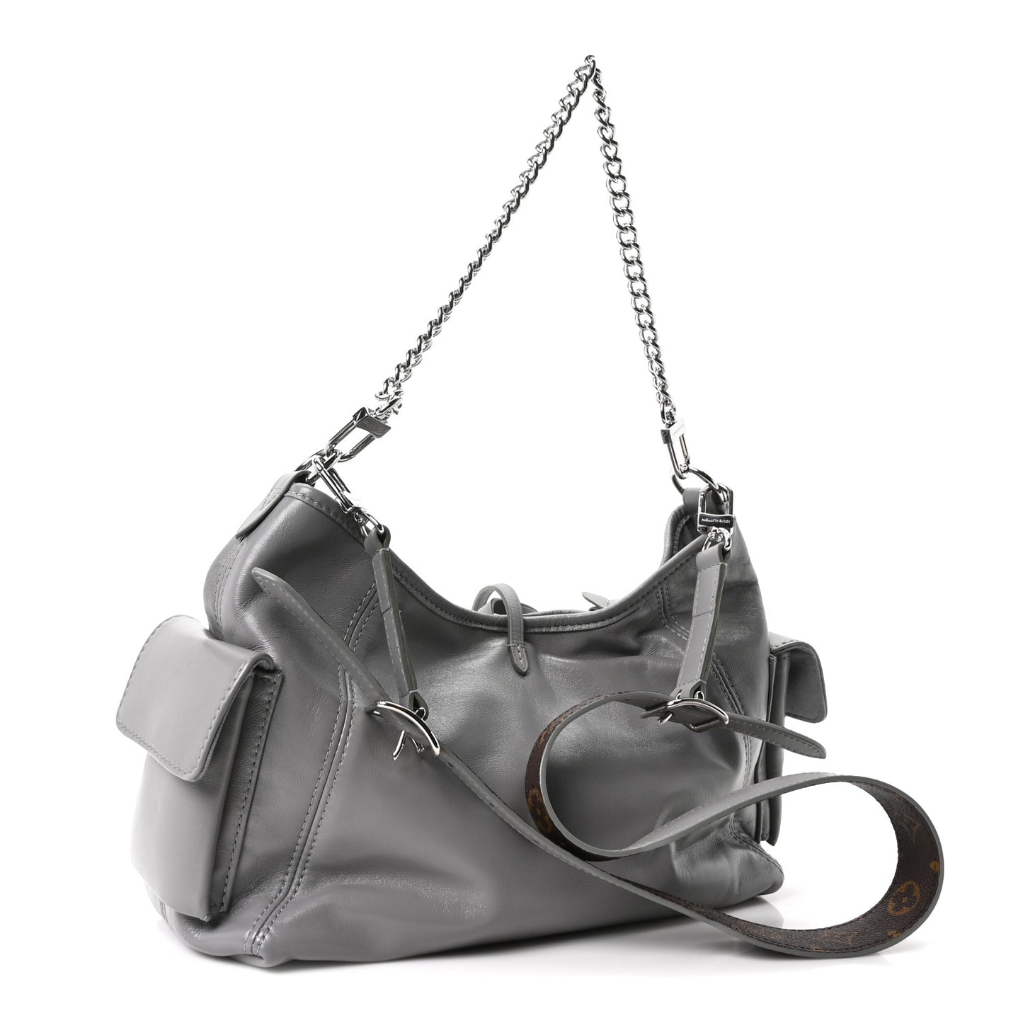 Lambskin CarryAll Cargo Vibe PM Trianon Gray