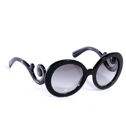 Prada Baroque Sunglasses SPR 27N Black 3 of 5