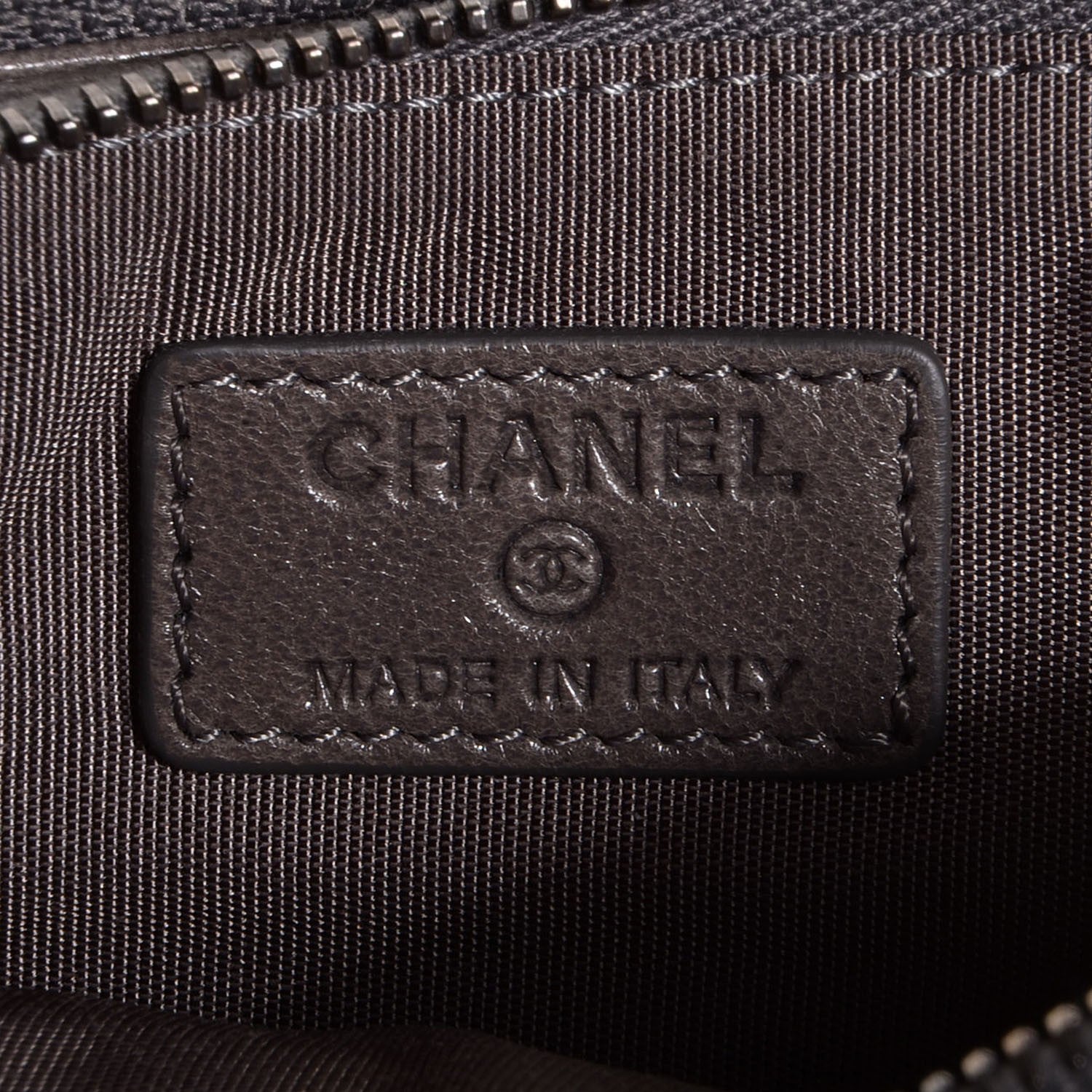 Chanel Lambskin Small Crossbody Flap Grey 7 of 10