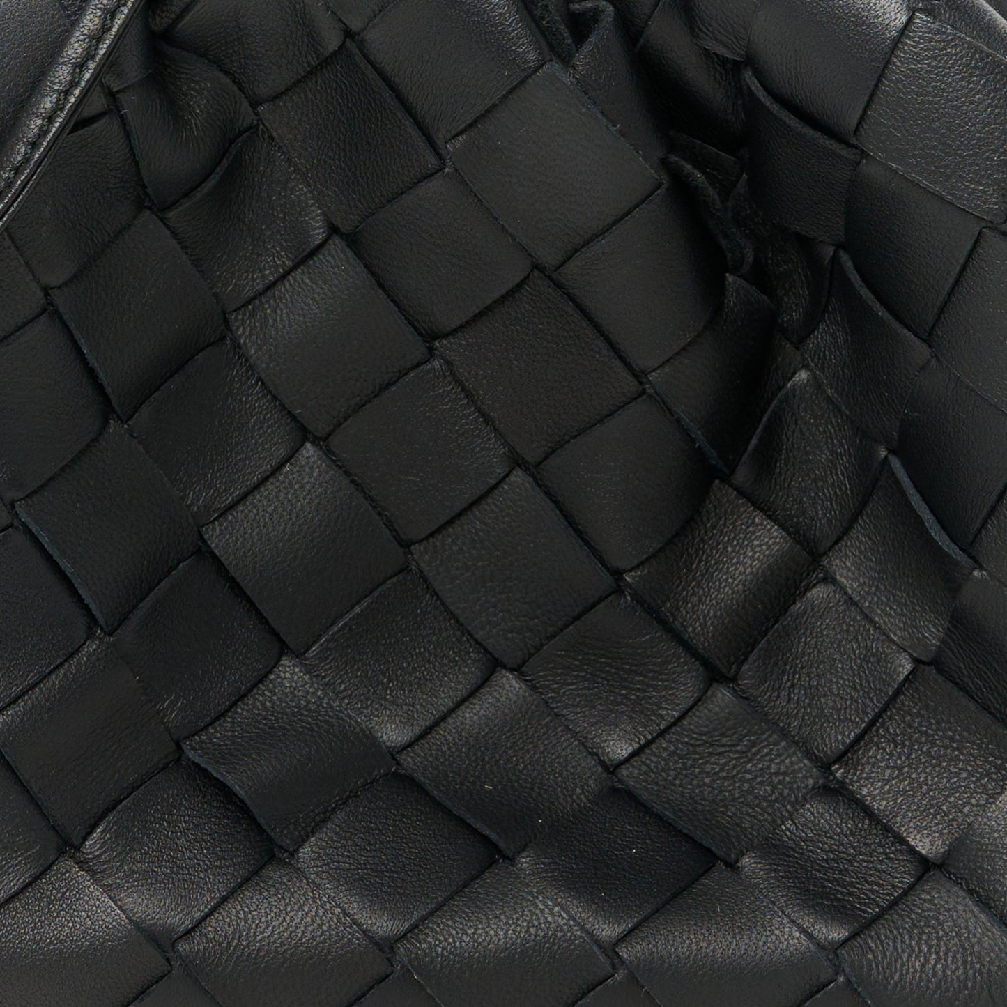 Nappa Intrecciato The Mini Pouch Black