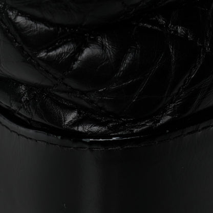 Chanel Aged Calfskin Quilted Large Gabrielle Hobo Black 13 of 13