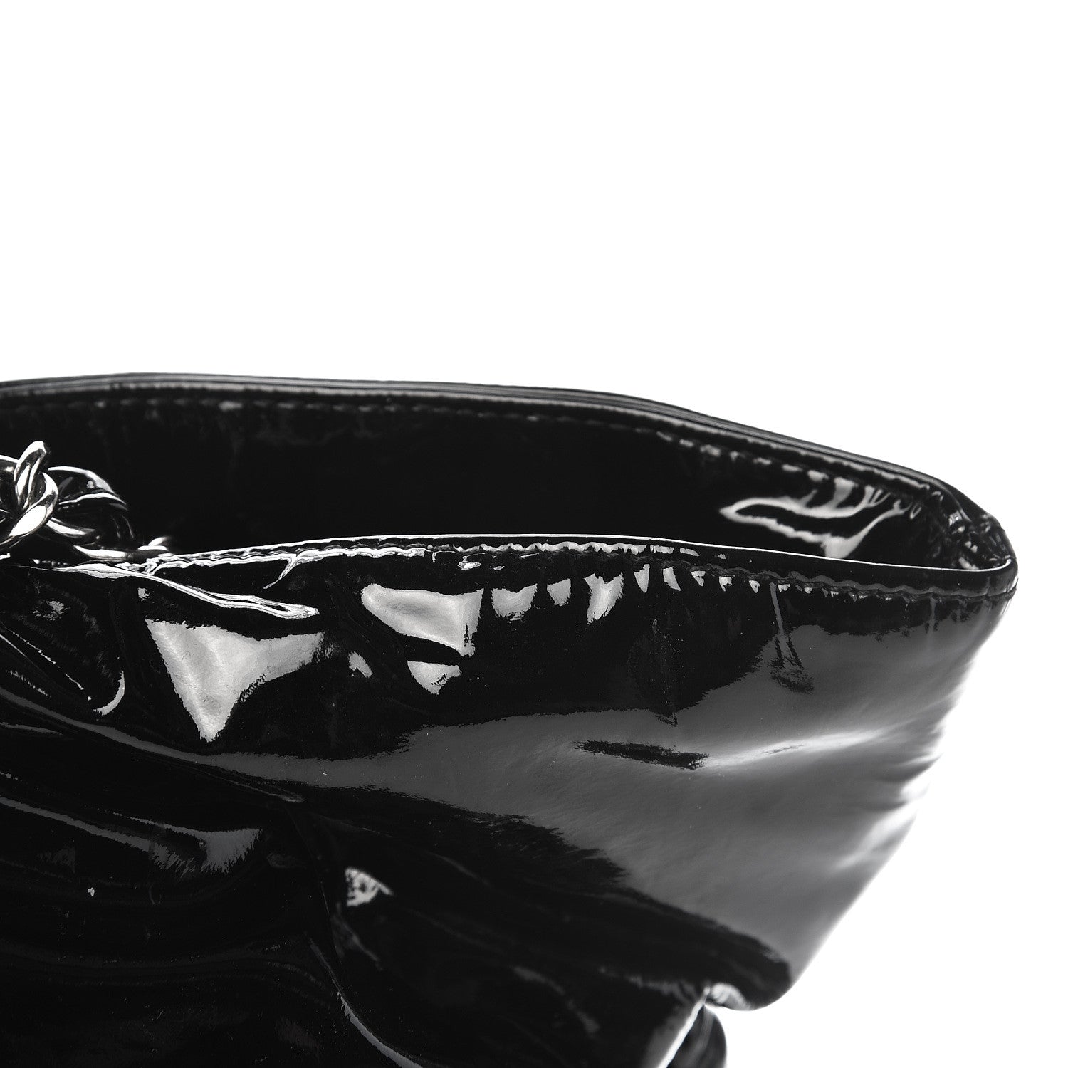 Chanel Patent Bonbons Shopper Tote Black 18 of 18