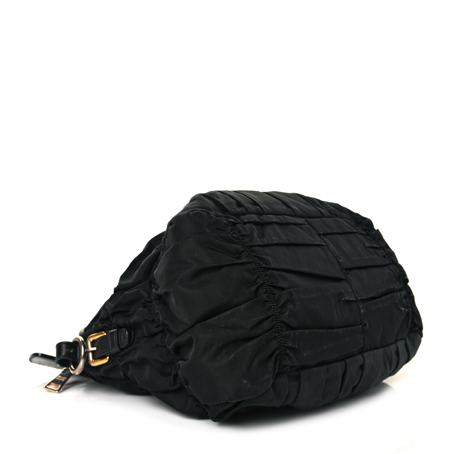 Prada Tessuto Nylon Gaufre Tote Black 4 of 16