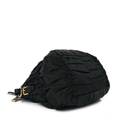 Prada Tessuto Nylon Gaufre Tote Black 4 of 16