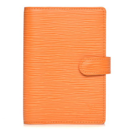 Louis Vuitton Epi Small Ring Agenda Cover Mandarin 1 of 7