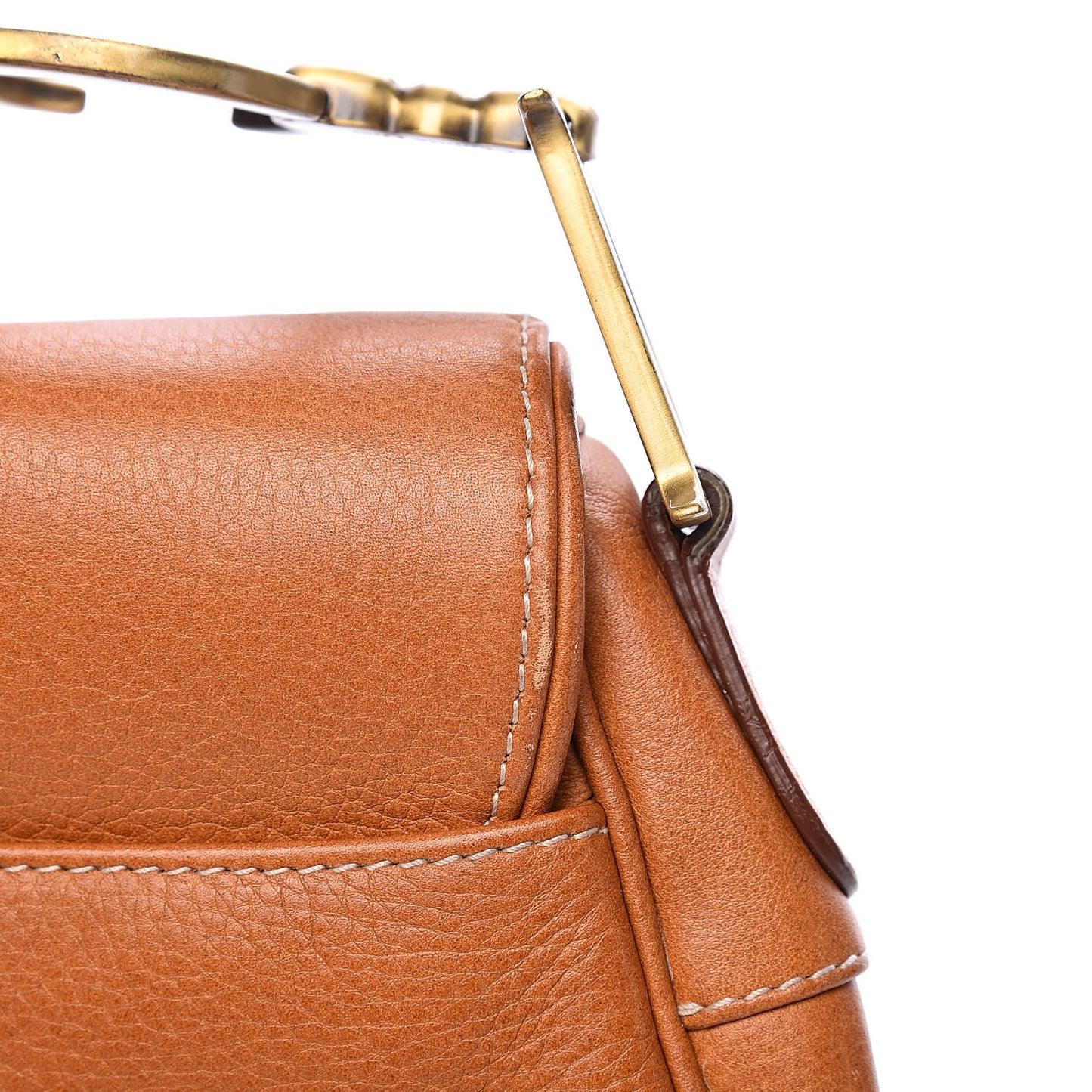 Calfskin Saddle Bag Tan