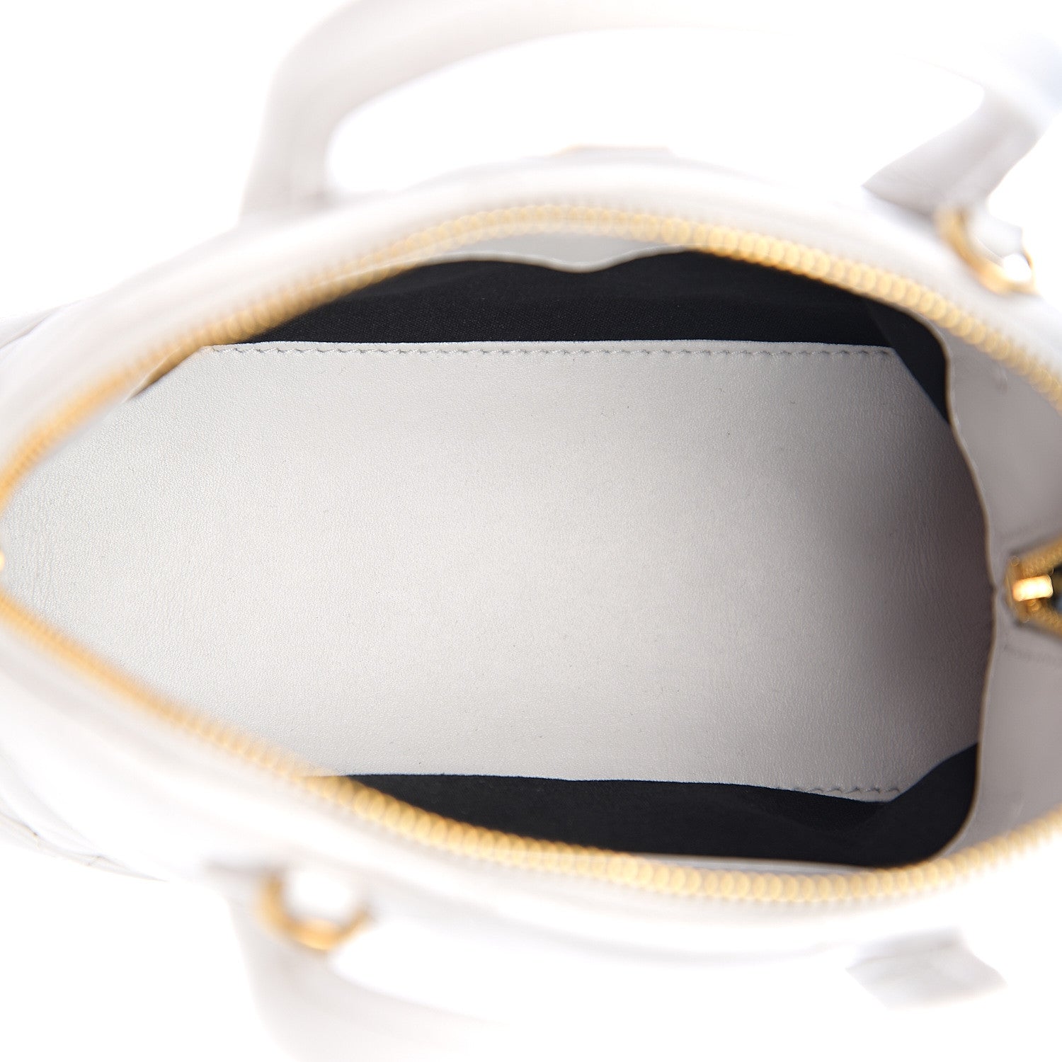 Balenciaga Nappa Calfskin Quilted XXS Ville Top Handle Bag White 4 of 8