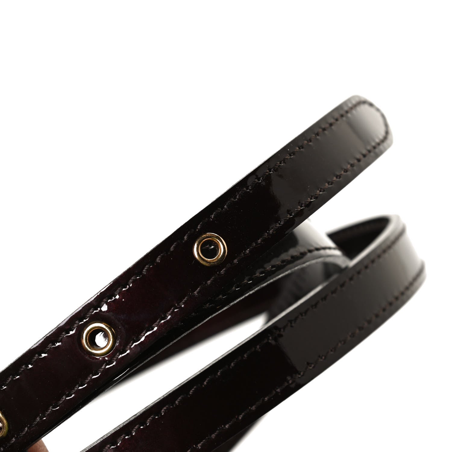 Louis Vuitton Patent 16mm Adjustable Shoulder Strap Amarante 5 of 6