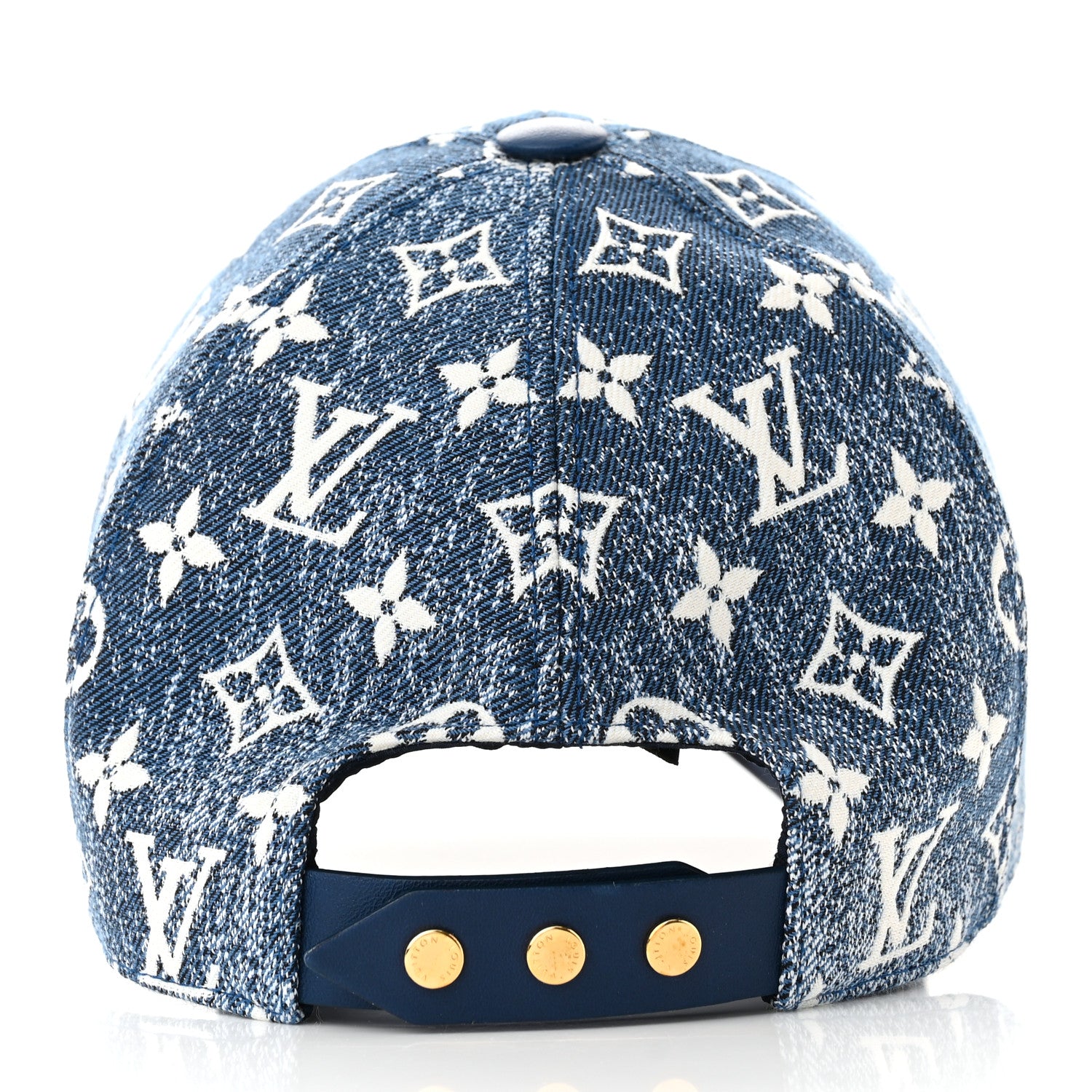 Louis Vuitton Monogram Jacquard Cap Blue 5 of 8