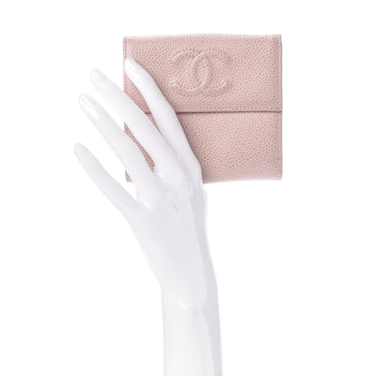 Chanel Caviar Small Timeless CC Wallet Pink 2 of 8