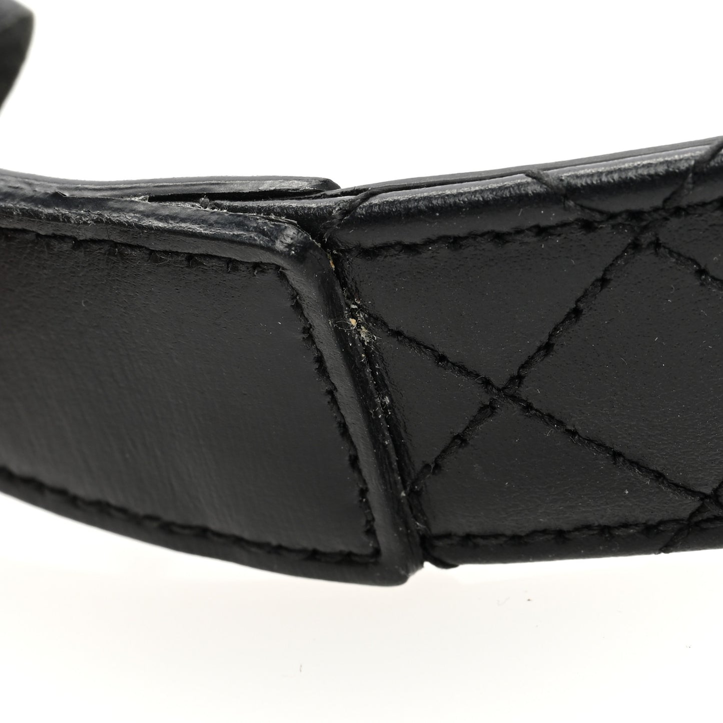 Calfskin Trapuntata Zumi 30mm Belt 75 30 Black