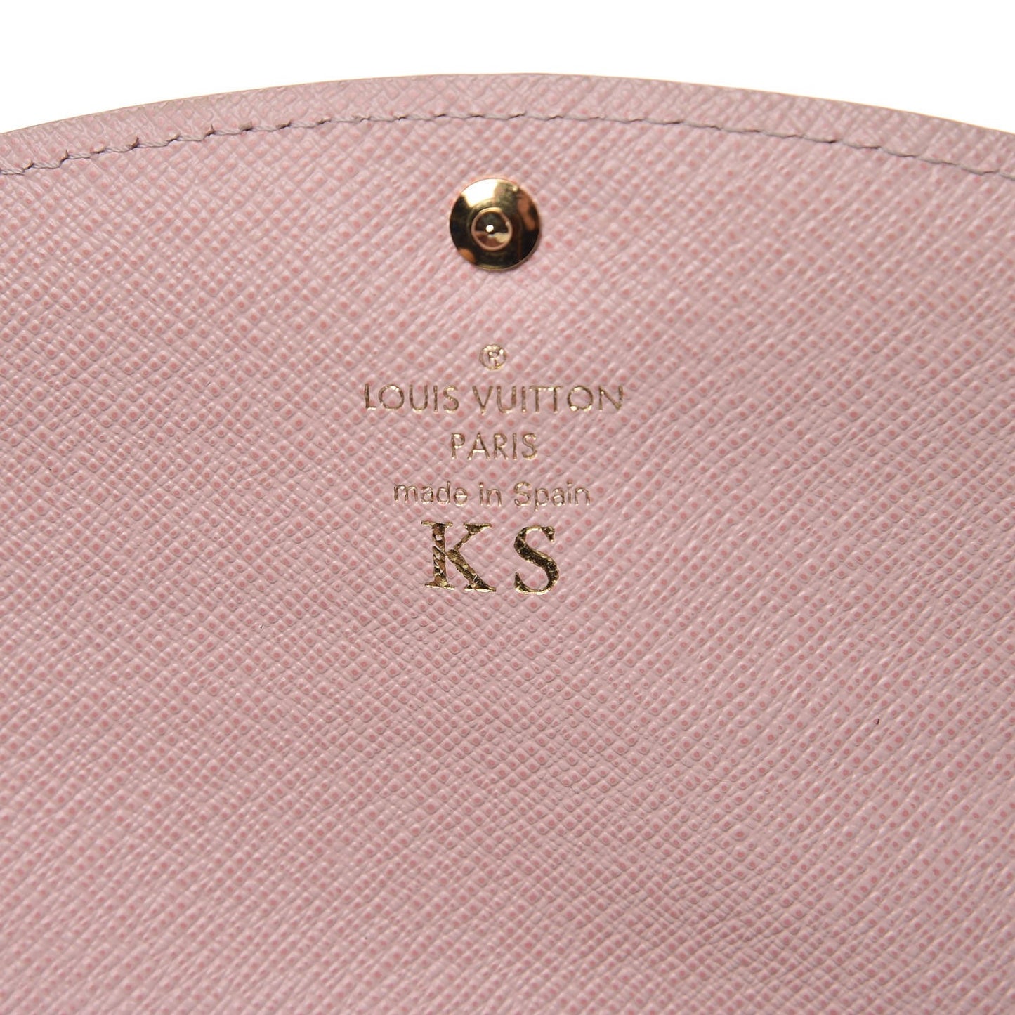 Damier Ebene Caissa Wallet Rose Ballerine