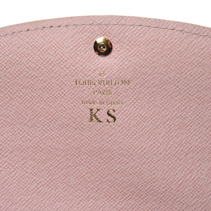 Louis Vuitton Damier Ebene Caissa Wallet Rose Ballerine 6 of 8